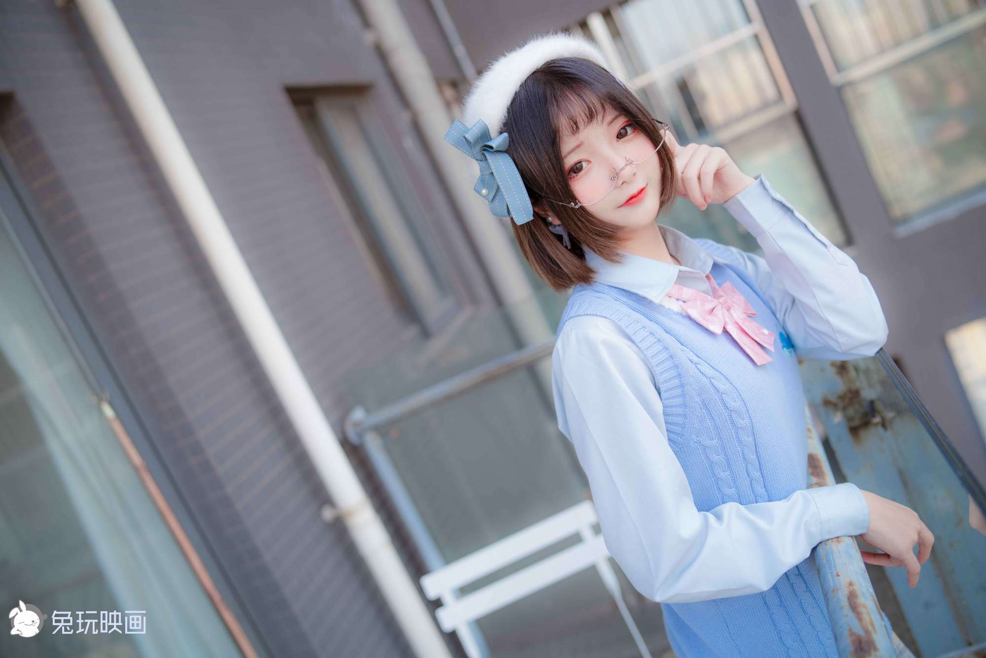 [兔玩映画]B95.007穹妹、麻衣和制服插图2